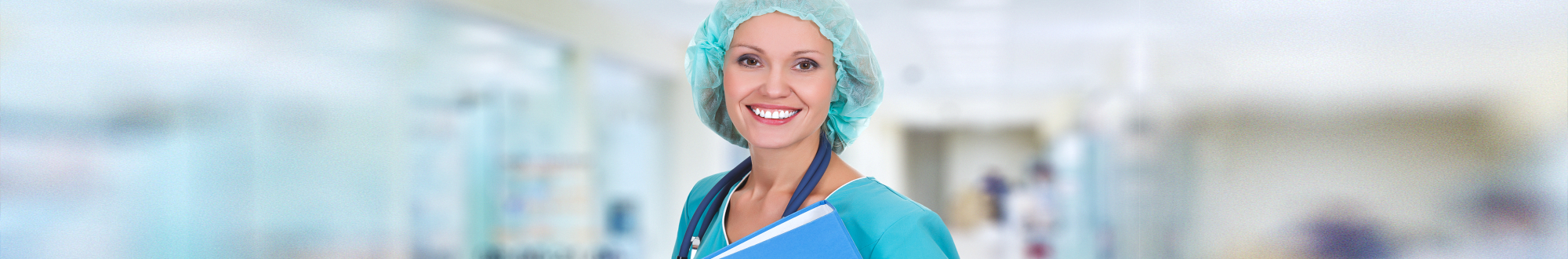 Female medical doctor smiling